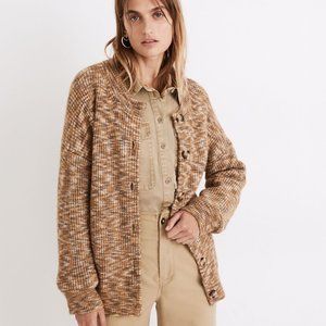 Madewell Space-Dyed Winstead Cardigan Sweater
